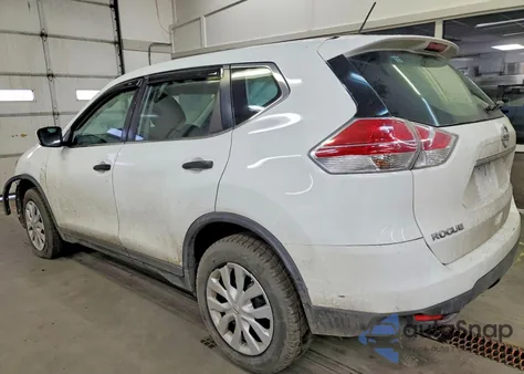 2016 Nissan Rogue S z USA, uszkodzony, nr VIN KNMAT2MV3GP689580
